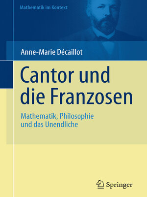 cover image of Cantor und die Franzosen